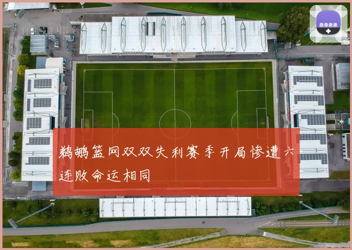 鹈鹕篮网双双失利赛季开局惨遭六连败命运相同